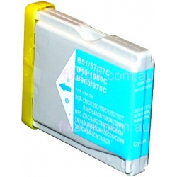 Brother LC-57 / LC-37 CYAN compatible ink cartridge